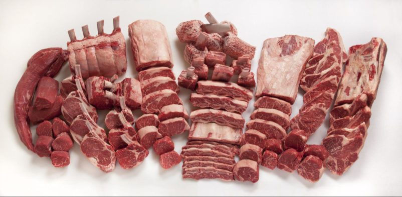 Melyik marhahús vágott a legkevésbé egészséges és a legkevésbé kövér?