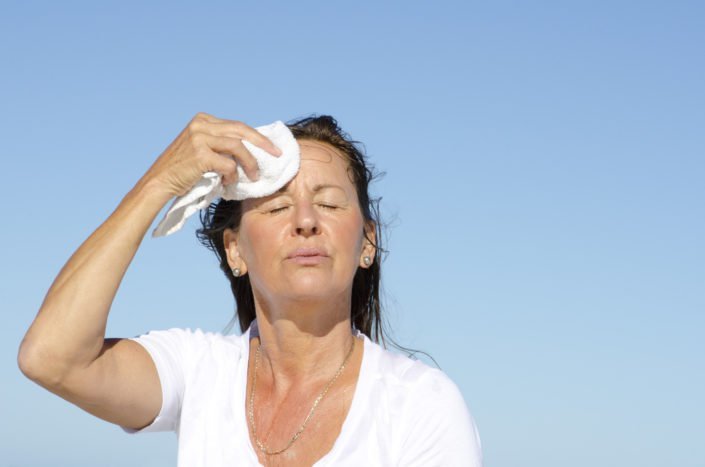 túlmelegedés a menopauza során