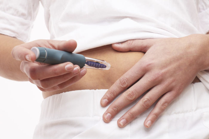 mesterséges hasnyálmirigy 1. típusú diabetes inzulin injekció