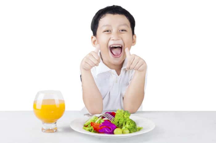 étkezés része kisgyermekek
