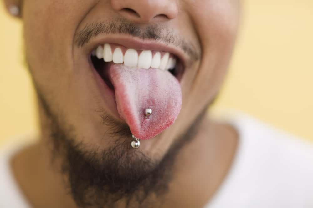 nyelv piercing fogyás